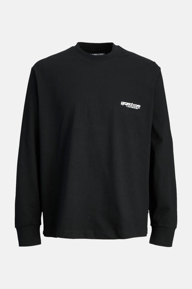 T-shirt met lange mouwen - zwart