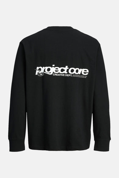 T-shirt met lange mouwen - zwart