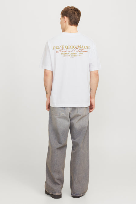 T-shirt (manches courtes) Blanc - ORIGINALS BY JACK & JONES