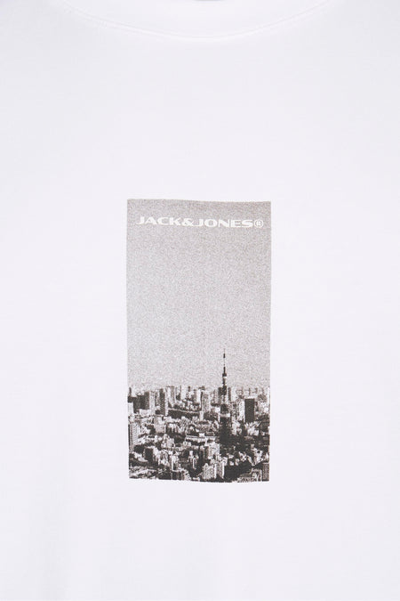 T-shirt (korte mouwen) Wit - CORE BY JACK & JONES