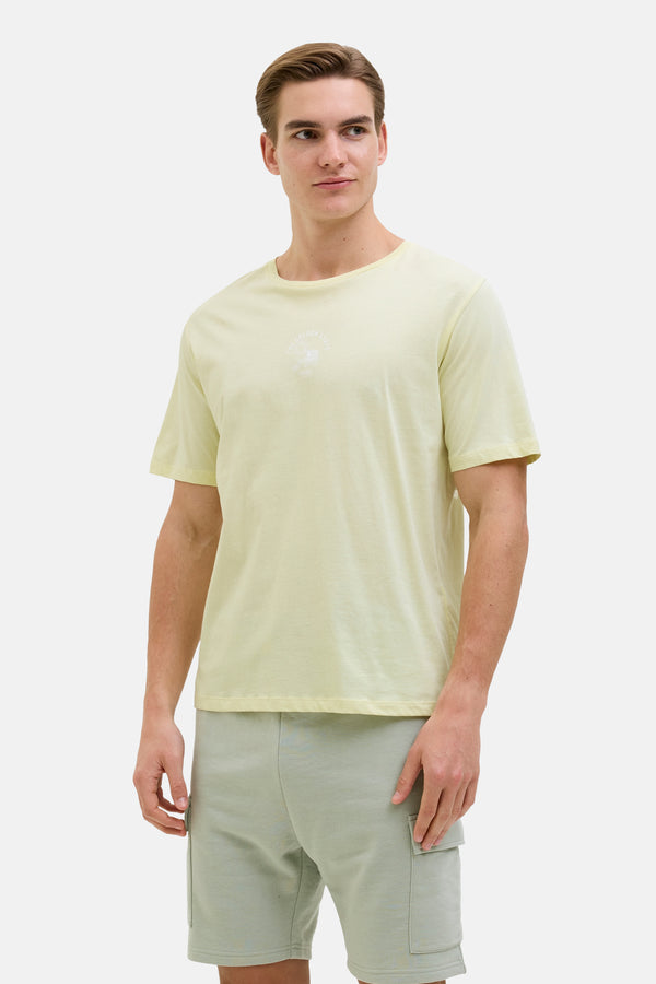 T-shirt (korte mouwen) Geel - JJREBEL