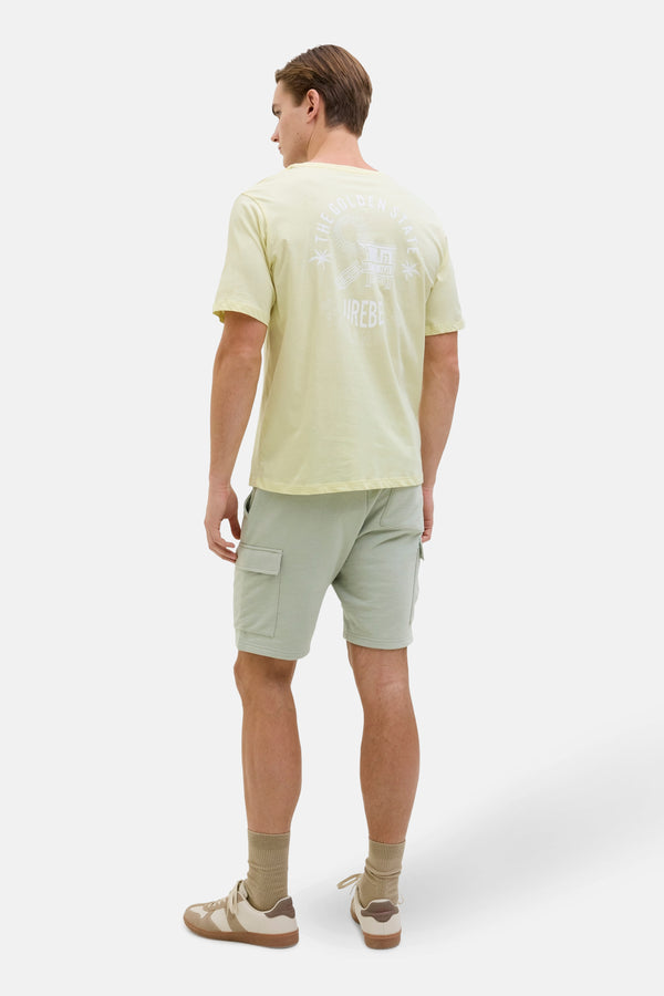 T-shirt (korte mouwen) Geel - JJREBEL