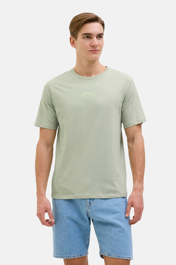 T-shirt (korte mouwen) Groen - JJREBEL
