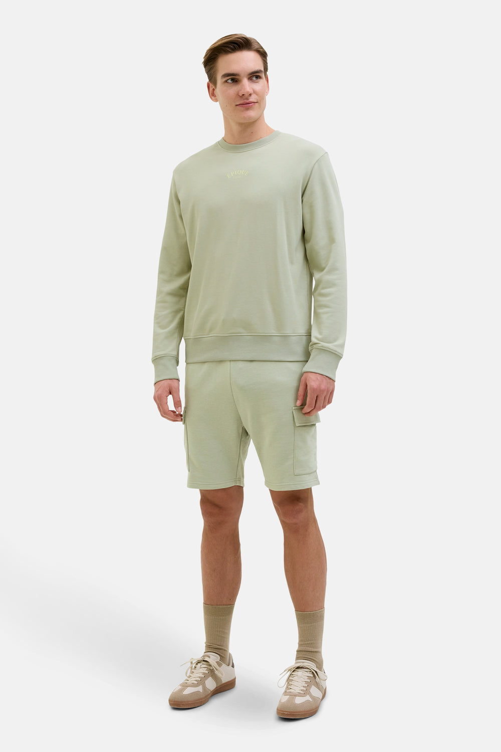 Sweat col O Vert - JJREBEL
