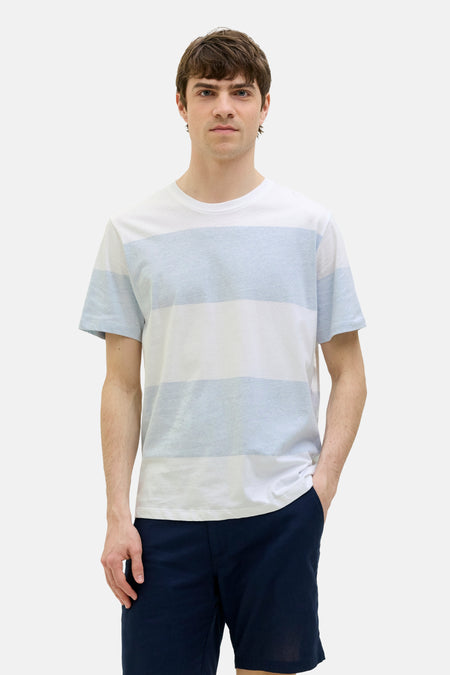 T-shirt (manches courtes) Bleu - JJREBEL