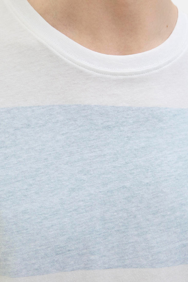 T-shirt (korte mouwen) Blauw - JJREBEL