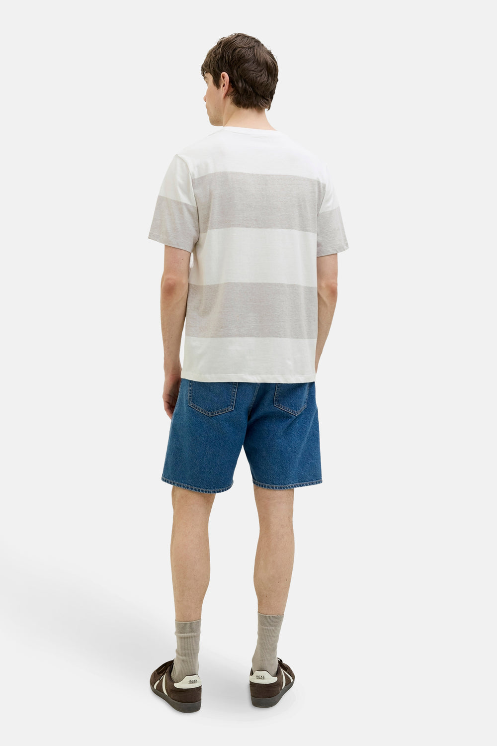T-shirt (manches courtes) Beige - JJREBEL
