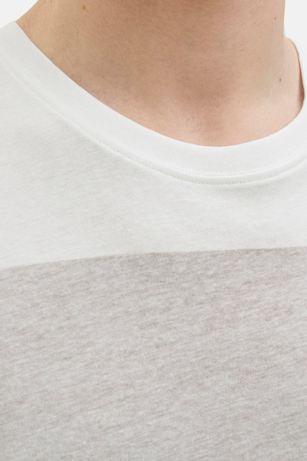T-shirt (manches courtes) Beige - JJREBEL