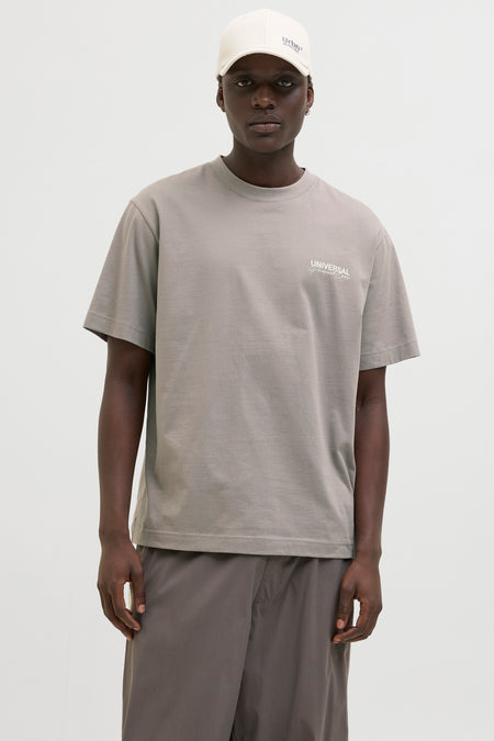 T-shirt met korte mouwen - grijs