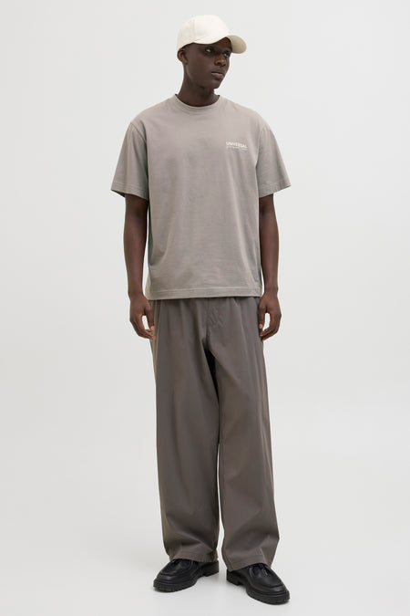 T-shirt met korte mouwen - grijs