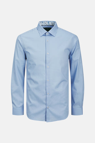 Chemise à manches longues - bleu