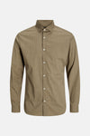Hemd (lange mouwen) Bruin - PREMIUM by JACK & JONES