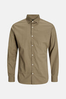 Hemd (lange mouwen) Bruin - PREMIUM by JACK & JONES