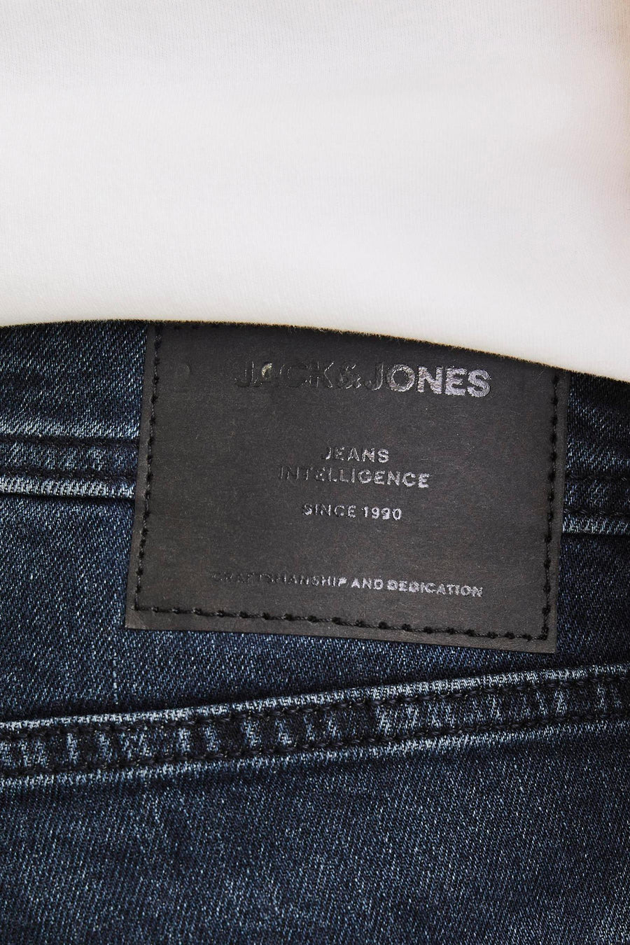 CLARK - dark blue denim - JACK & JONES JEANS INTELLIGENCE
