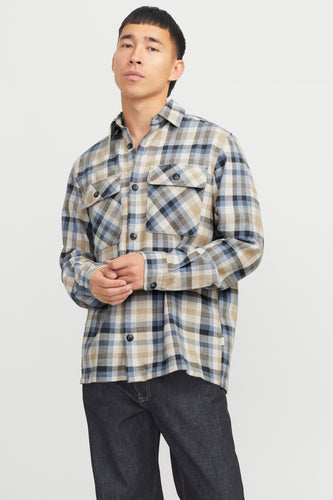 Hemd met lange mouwen - blauw