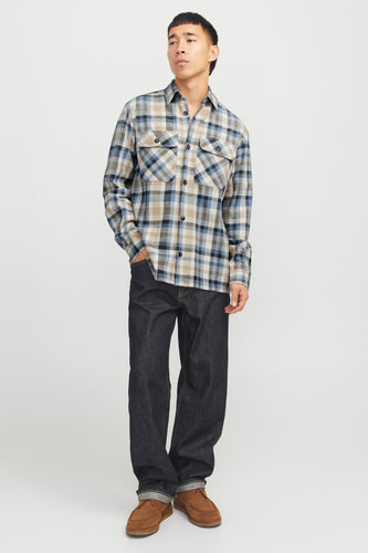 Hemd met lange mouwen - blauw