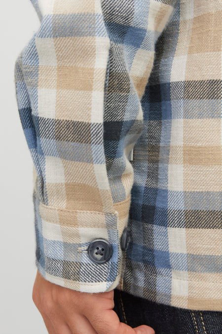 Hemd met lange mouwen - blauw