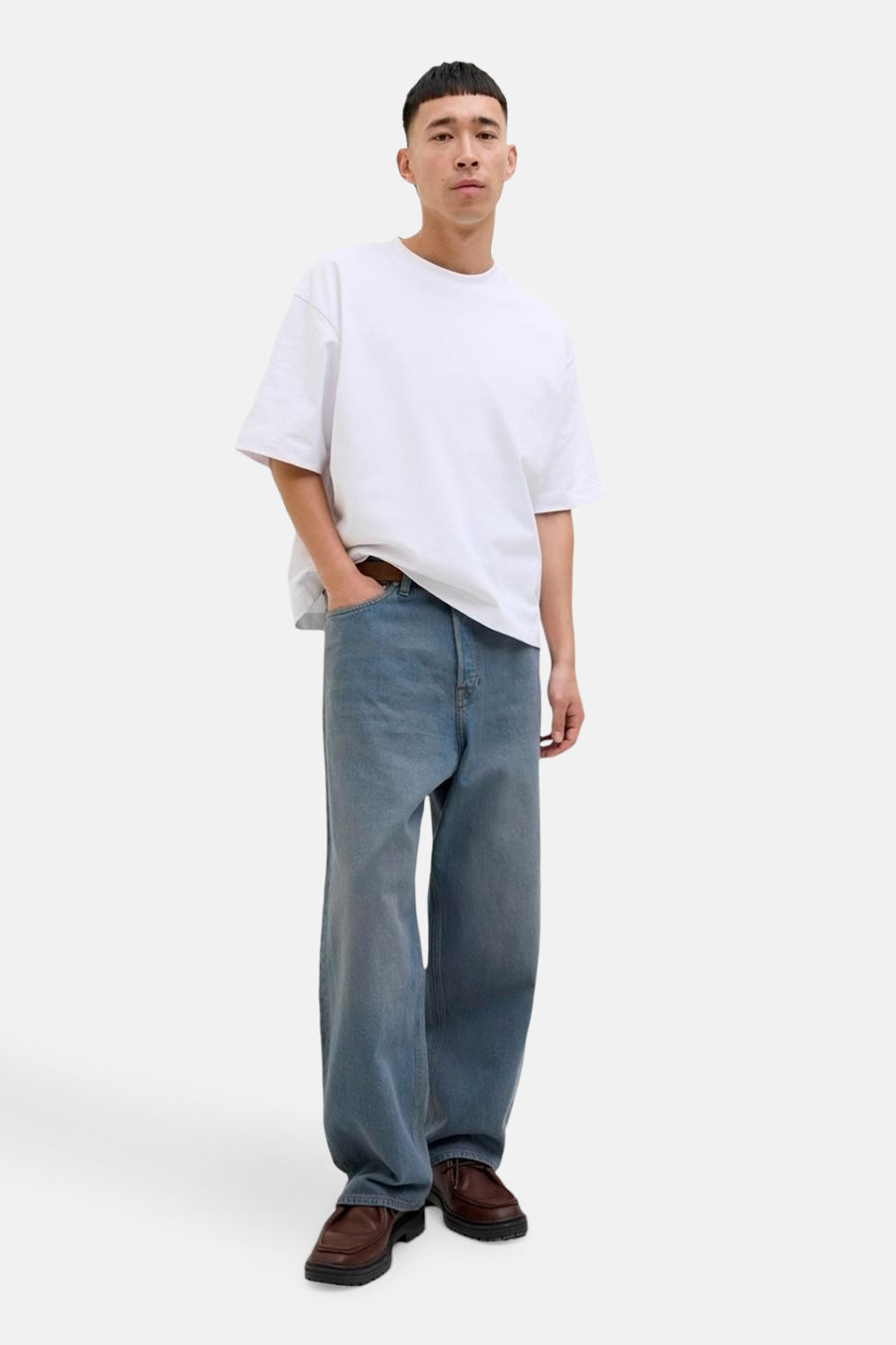 Jeans wide light blue denim - JACK & JONES JEANS INTELLIGENCE