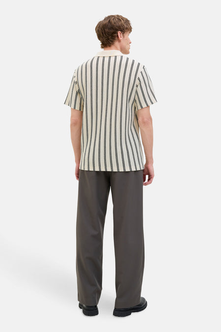 Polo met korte mouwen - Beige