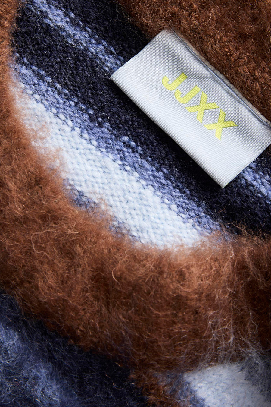 Pull col O bleu - JJXX