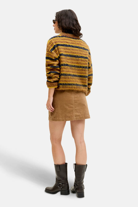 Trui met ronde hals beige - JJXX