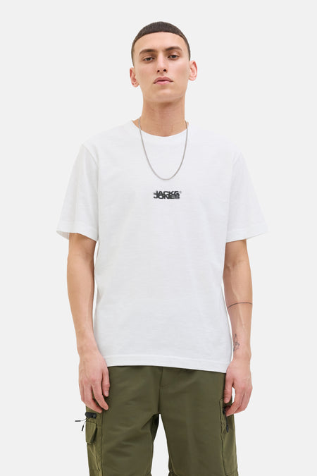JCOSAGO LOGO SLUB TEE SS CREW NECK LN