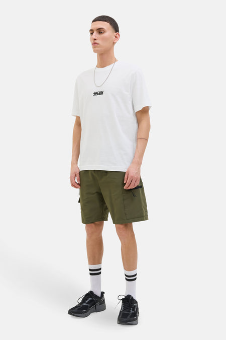 JCOSAGO LOGO SLUB TEE SS CREW NECK LN