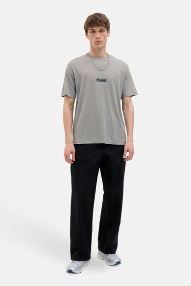 JCOSAGO LOGO SLUB TEE SS CREW NECK LN