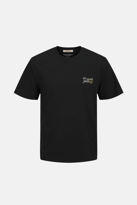 T-shirt (korte mouwen) Zwart - ORIGINALS BY JACK & JONES