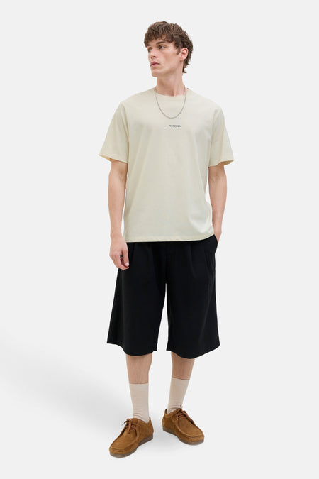 T-shirt (manches courtes) Écru - ORIGINALS BY JACK & JONES