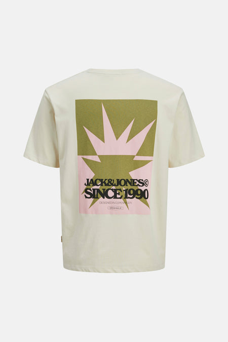T-shirt met korte mouwen - ecru