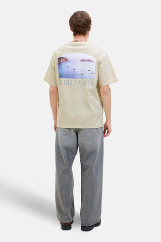 T-shirt à manches courtes - Écru - ORIGINALS BY JACK & JONES