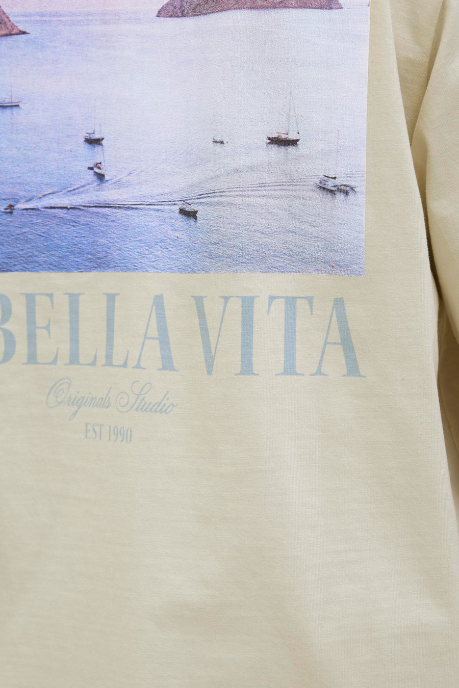 T-shirt à manches courtes - Écru - ORIGINALS BY JACK & JONES