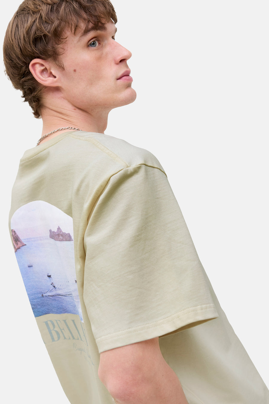 T-shirt à manches courtes - Écru - ORIGINALS BY JACK & JONES