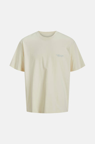T-shirt à manches courtes - Écru - ORIGINALS BY JACK & JONES
