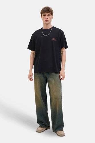 T-shirt à manches courtes - noir - ORIGINALS BY JACK & JONES