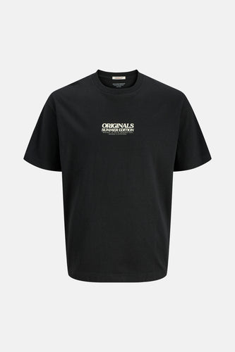 T-shirt à manches courtes - noir - ORIGINALS BY JACK & JONES