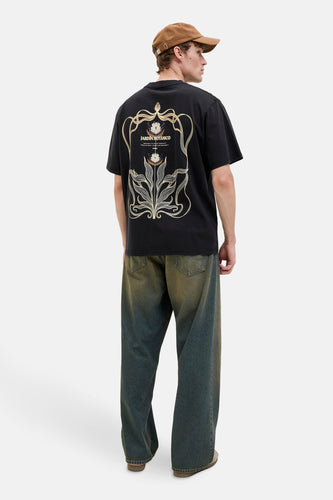 T-shirt à manches courtes - noir - ORIGINALS BY JACK & JONES