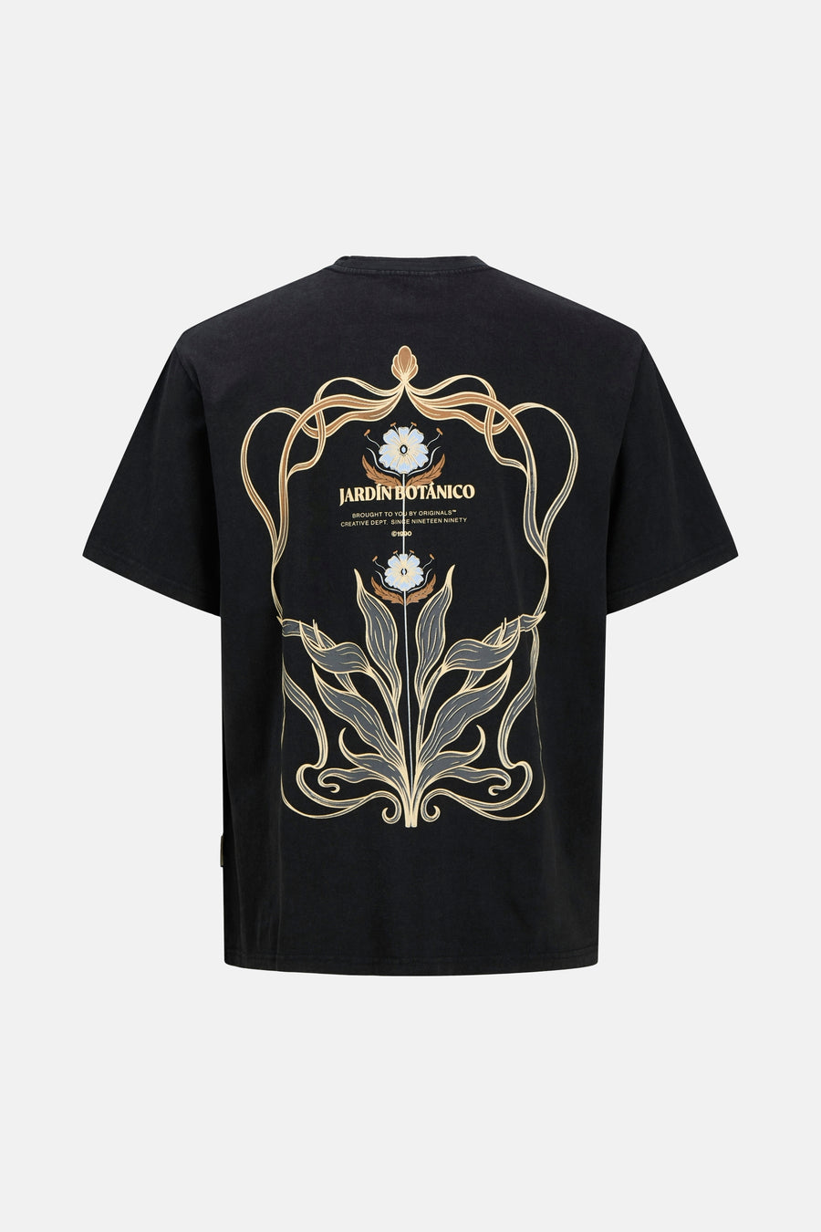 T-shirt à manches courtes - noir - ORIGINALS BY JACK & JONES