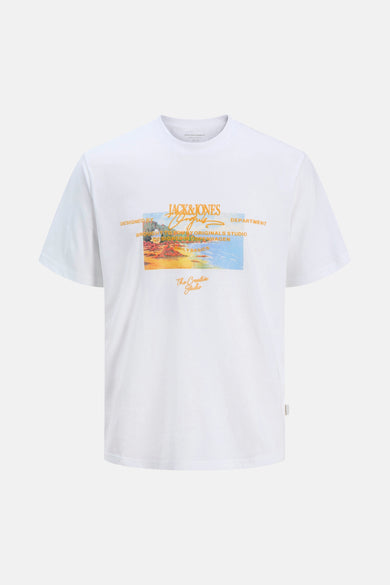 T-shirt (manches courtes) Blanc - ORIGINALS BY JACK & JONES