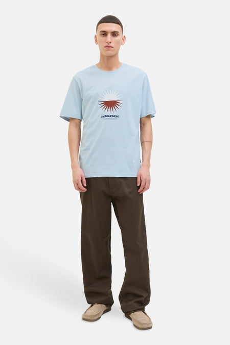 T-shirt (manches courtes) Bleu - ORIGINALS BY JACK & JONES
