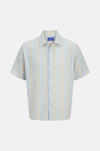 Chemise à manches courtes - Bleu clair - ORIGINALS BY JACK & JONES