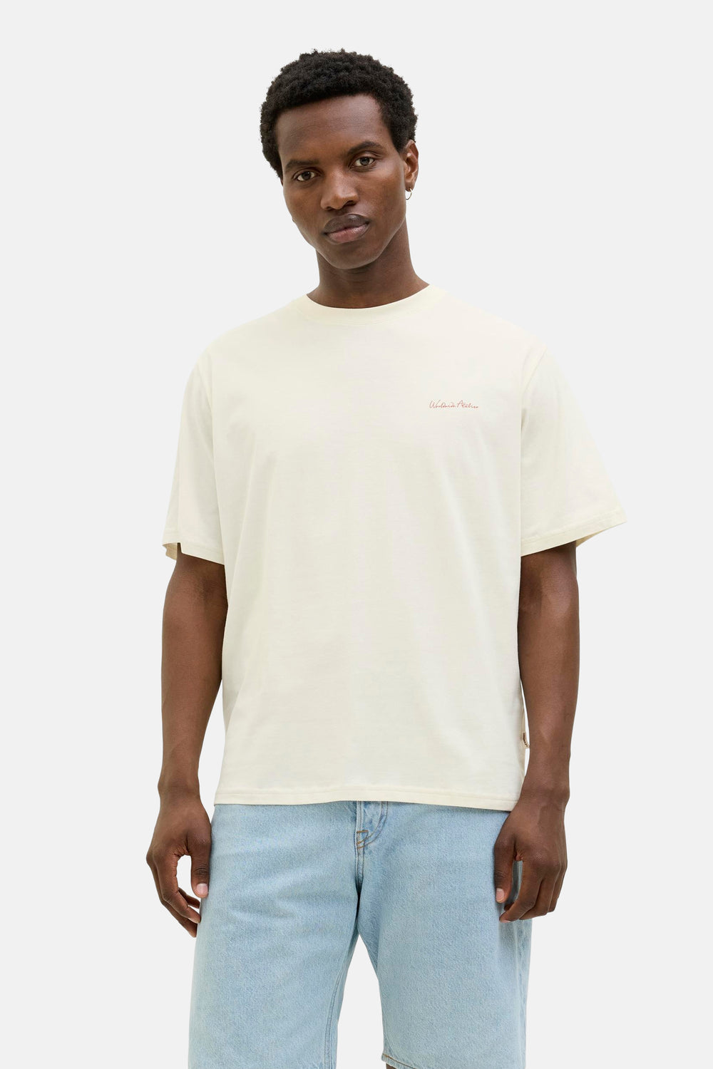 T-shirt (manches courtes) Écru - ORIGINALS BY JACK & JONES