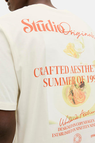 T-shirt à manches courtes - écru - ORIGINALS BY JACK & JONES - 8