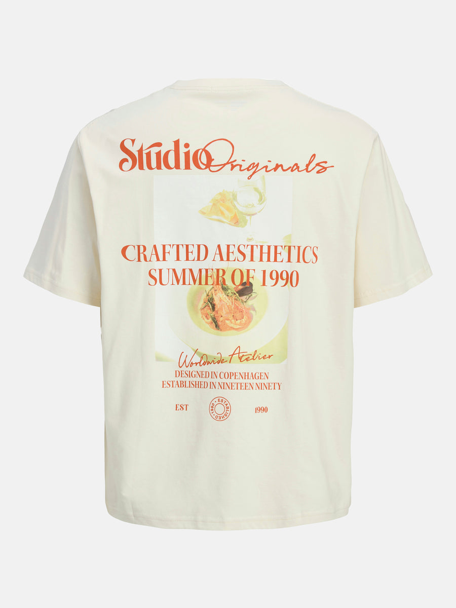 T-shirt à manches courtes - écru - ORIGINALS BY JACK & JONES - 8