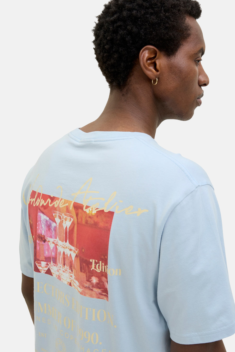 T-shirt met korte mouwen - blauw - ORIGINALS BY JACK & JONES - 4