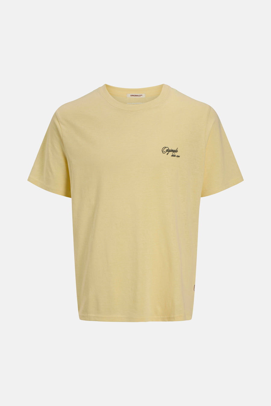 T-shirt à manches courtes - Jaune - ORIGINALS BY JACK & JONES - 1