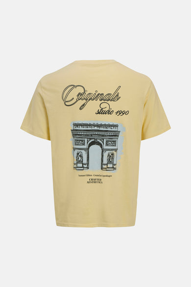 T-shirt (manches courtes) Beige - ORIGINALS BY JACK & JONES