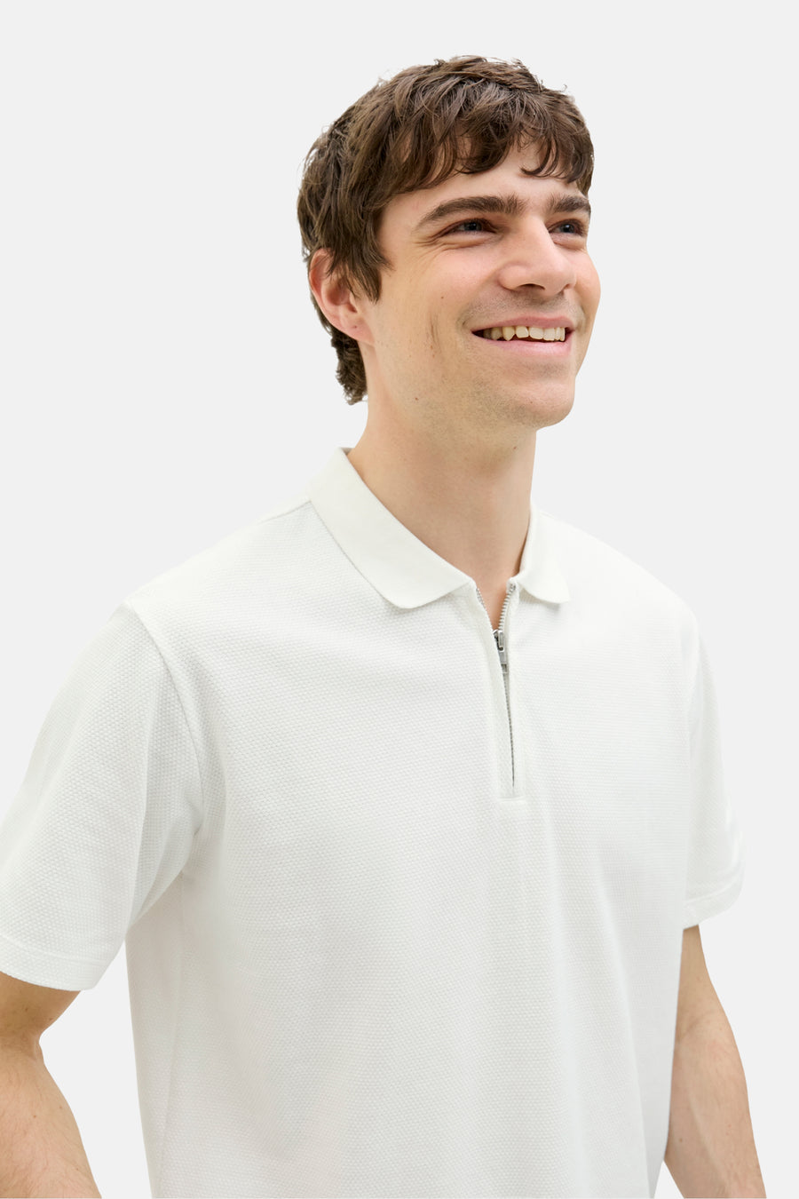 Polo met korte mouwen - wit - JJREBEL - 6