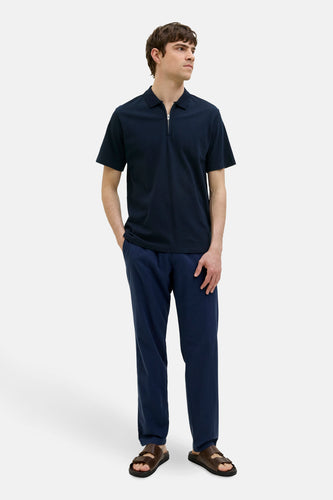 Polo met korte mouwen - blauw - JJREBEL - 7